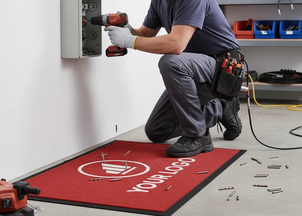 Personalised Floor Mats UK | Custom Logo Mats & Work Mats – Made in UK